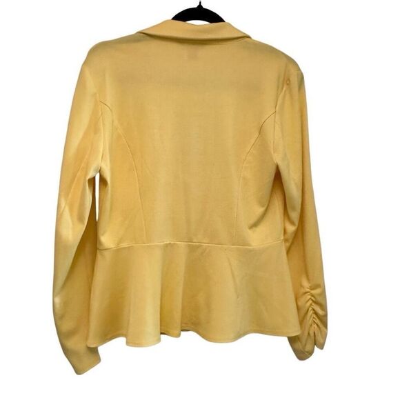 Sunny Leigh yellow blazer- size 4 - Picture 3 of 7